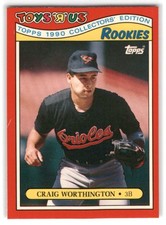 Craig Worthington 1990 Topps Toys 