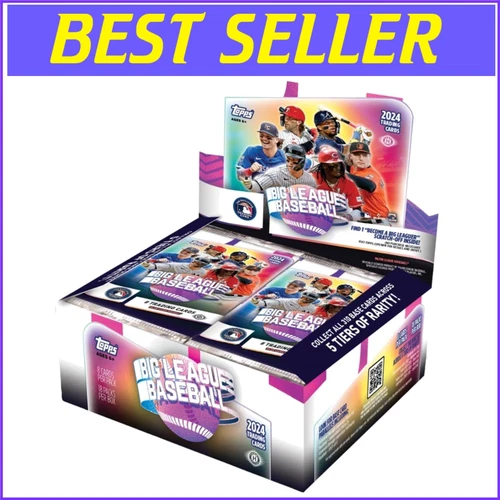 2024 Big League Hobby Box - Colorful 18-Pack Collecting Experience