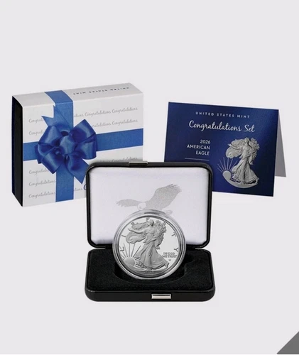2026 Congratulations Set | American Eagle 1oz Silver Proof Coin ✅ Confirmed ✅