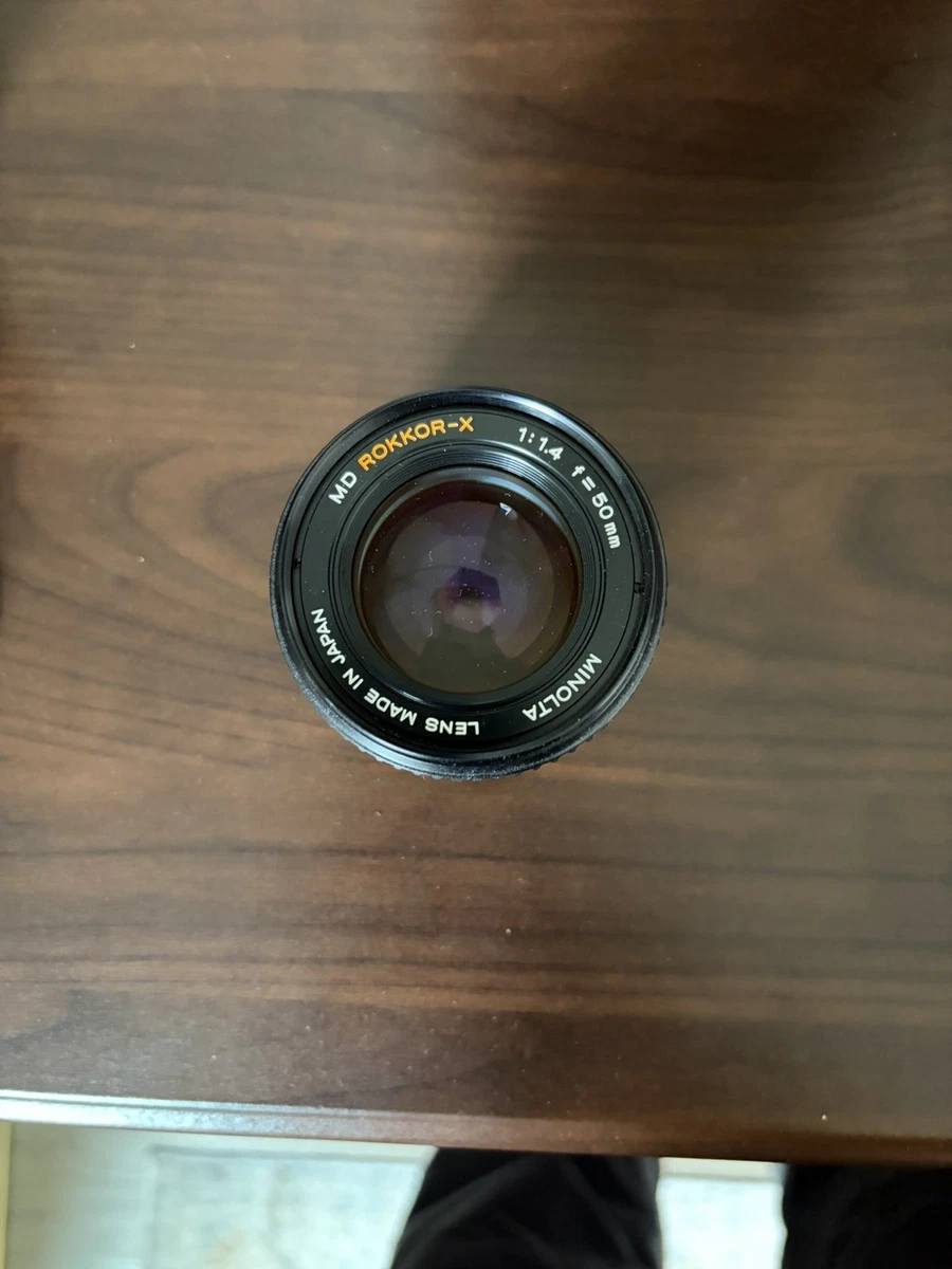 Minolta Rokkor-X 50mm Focal Camera Lenses for sale | eBay
