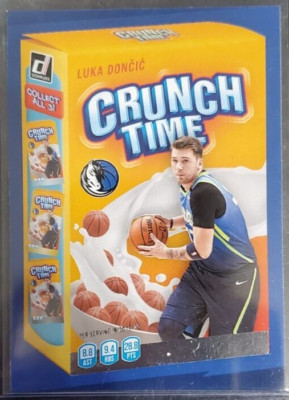 2020 Donruss Luka Doncic Crunch Time Press Proof #12 Dallas Mavericks LA LAKERS