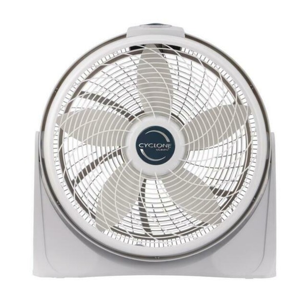 Lasko 3520 20 Cyclone Pivoting Floor Fan - White for sale online | eBay
