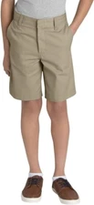 Dickies Boys' School Uniform Short, Khaki