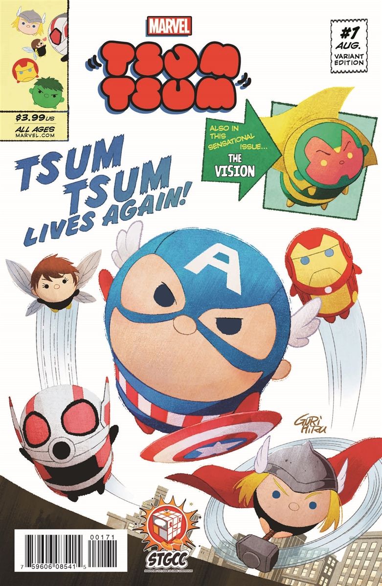 MARVEL TSUM TSUM SINGAPORE TOY GAME COMIC CONVENTION STGCC