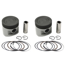 2 Sets Piston & Rings Kit STD 53mm For HONDA ...