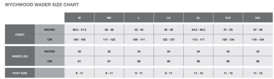 Wychwood New SDS Gorge Breathable Chest Fly Fishing Waders – All Sizes - Image 2 of 2