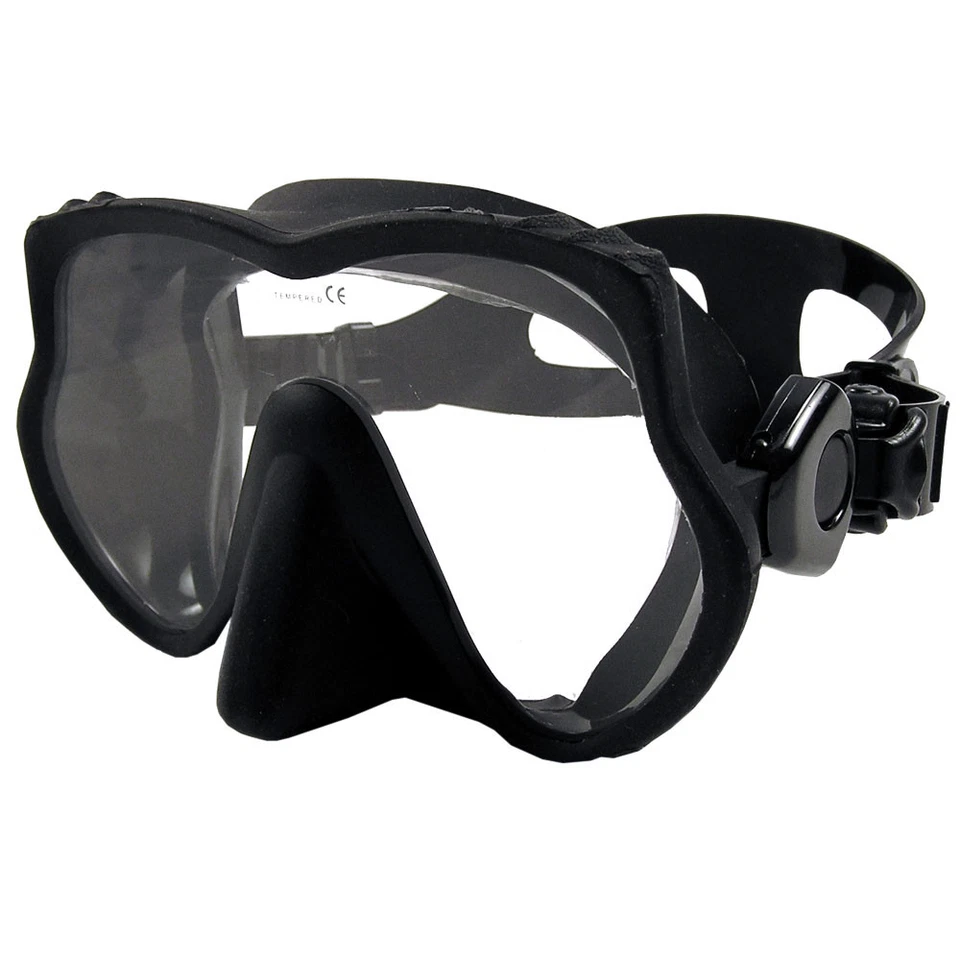 Raven Frameless Scuba Diving Mask Spearfishing Snorkeling Freediving Low Volume