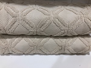 Pottery Barn Blakey Hydrocotton Sculpted Bath Towel Set 4 New