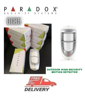 PARADOX Sicherheitsalarm DG85 Outdoor Hochsicherheit Bewegungsmelder Haustier...