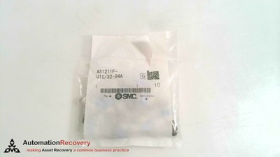 SMC AS1211F-U10/32-04A  FLOW CONTROLLER, NEW #288848