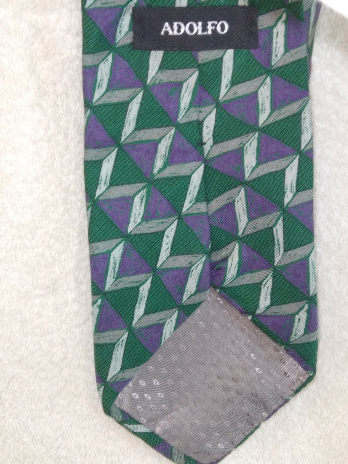 Adolfo Multicolor  Necktie - image 5