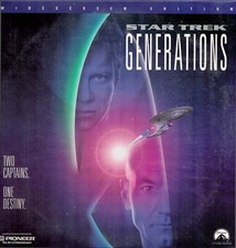 Star Trek: Generations Laserdisc, 1995 