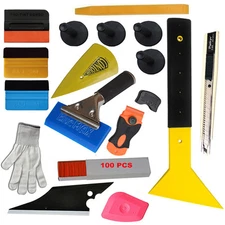 Car Wrapping Vinyl Tools Kits 3M Squeegee Scraper Razor Glove Magnets Sticker 