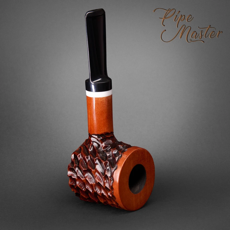 Mr. Brog HAND MADE WOODEN TOBACCO SMOKING PIPE  62 Hammer Poker  Tik  + Filter - Image 3 of 4
