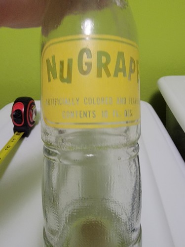 Rare Vintage Antique Soda Pop Glass Bottle Nugrape Nu Grape Doraville Georgia - Picture 3 of 7