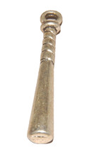 Baseball Softball Bat Sports Charm  Tibetan Silver  J1350-7