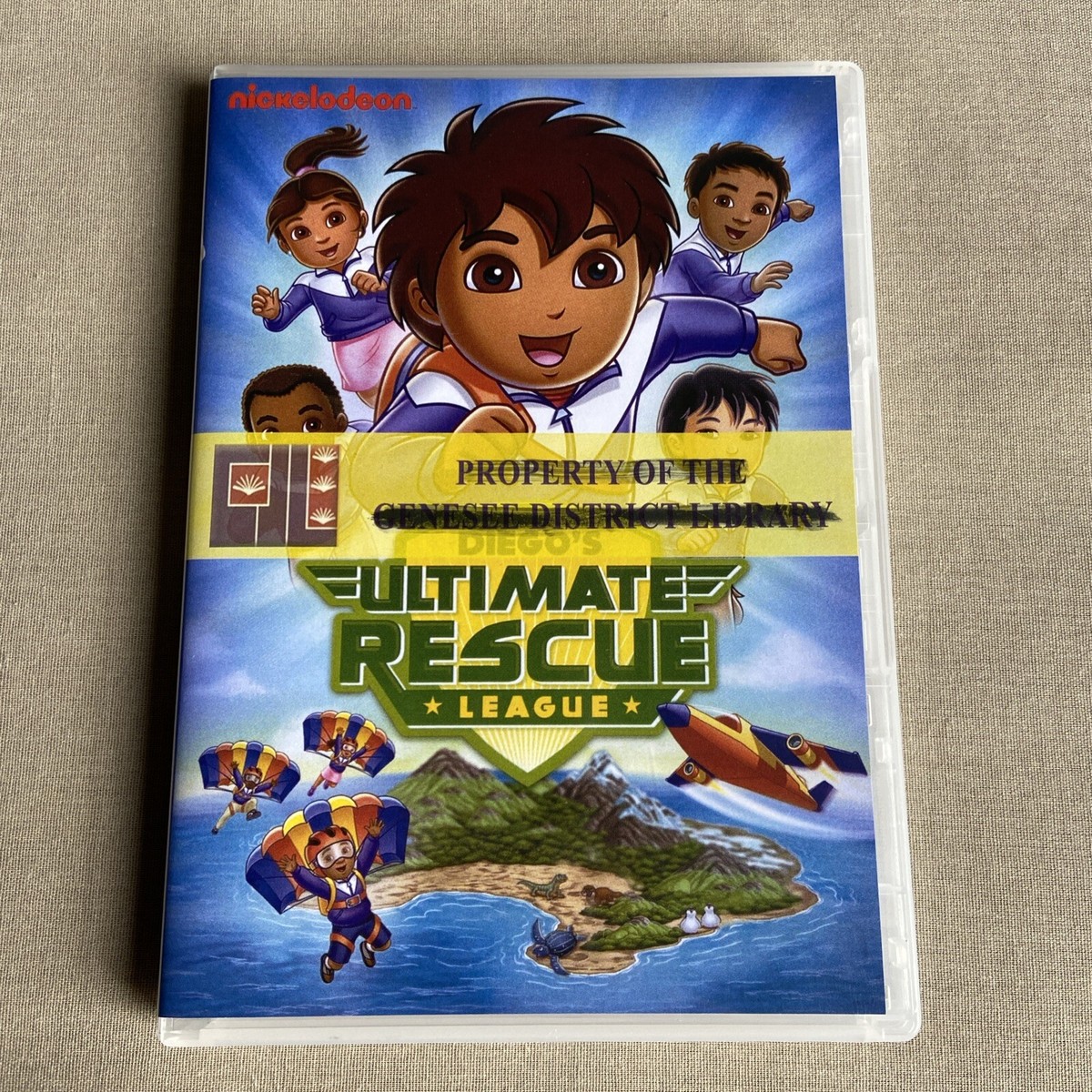 Go Diego Go! Ultimate Rescue League (DVD 3 Eps.) Nick Jr