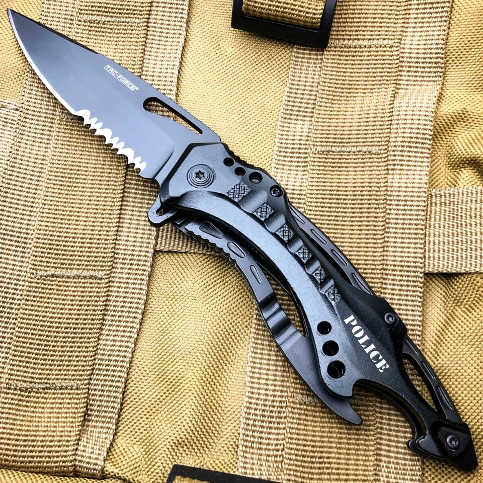 8 «TAC-FORCE пружина открытый помощь тактическая полиция складное лезвие карманный нож новый - Изображение 2 из 4