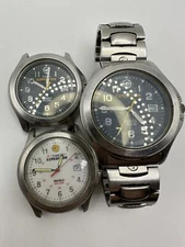 Timex Expedition Men’s Watch Lot Of 3 Project Diy Parts Some Working