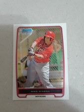 2012 1st Bowman Chrome Card Mike O'neill