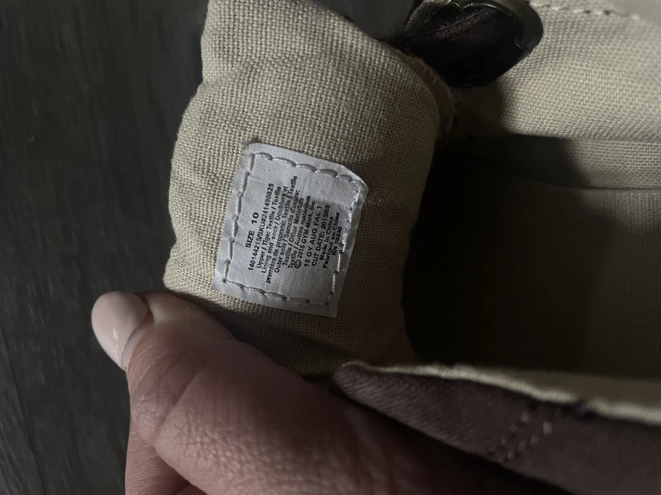 Gymboree Media Reedición Marrón Correa Vestido Tenis Niños Niños 10 Foto 3 de 4