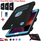 For iPad 9th/ 8th/7th Gen Case Heavy Duty Shockproof Stand+Screen Protector+Pen
