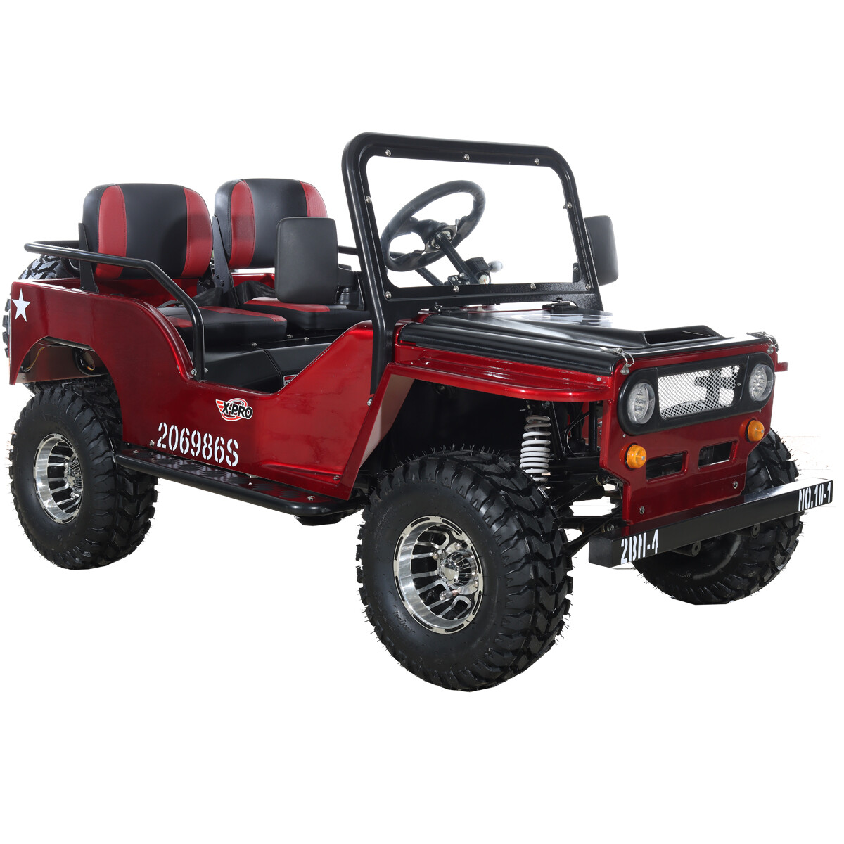 X-PRO Ranger 150cc Mini Jeep Go Kart w/ 3-Speed Semi Auto