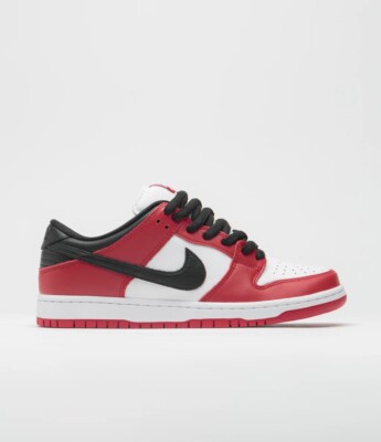 Nike SB Dunk Low Pro - Varsity Red and White | New | EU44 | US10