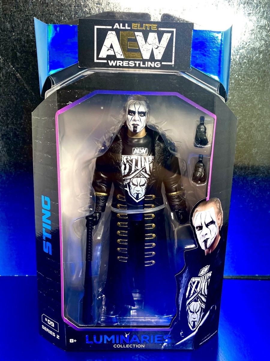 AEW フィギュア　スティング　限定　Sting WWE WCW 新品未開封 Sting - AEW Unmatched Series 2 Toy Wrestling Action Figure