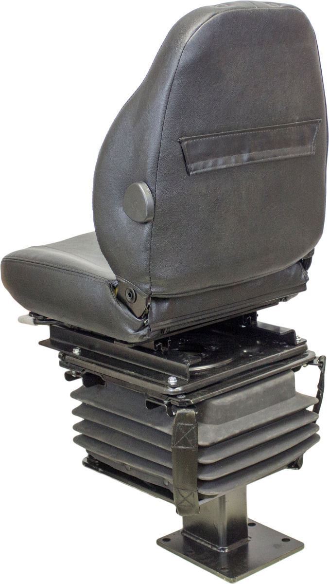 Case Backhoe Seat Black Vinyl Fits 480C 480D 480E 480F 570LXT 580M 580