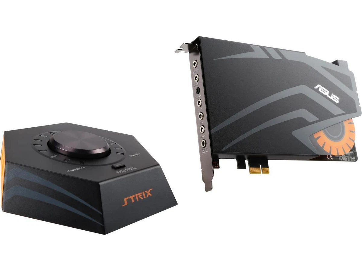 ASUS STRIX RAID DLX 8 Channels PCI Express Interface Sound Card | eBay
