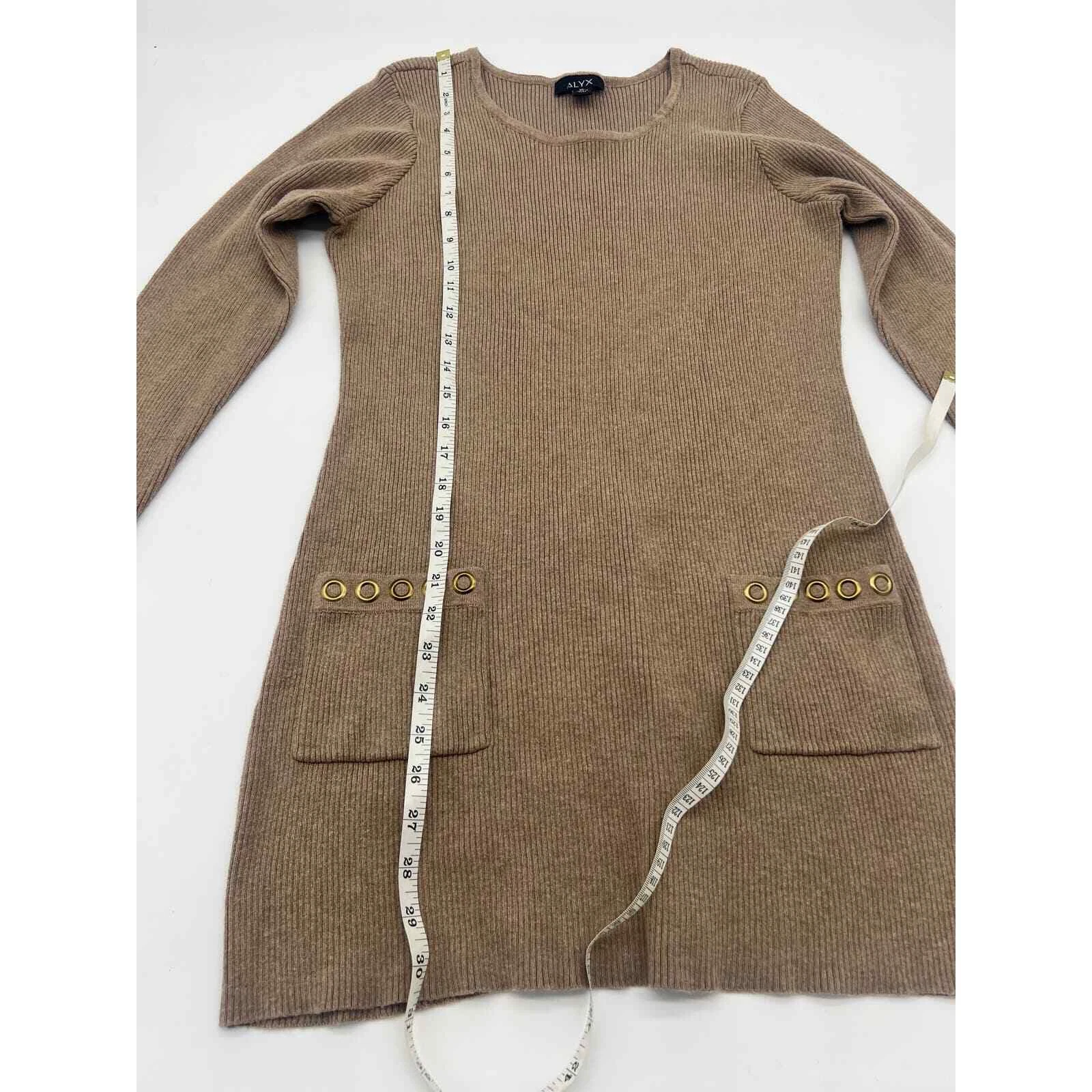 Abito maglione Alyx marrone maniche lunghe