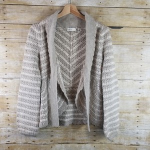 ivory tie front cardigan