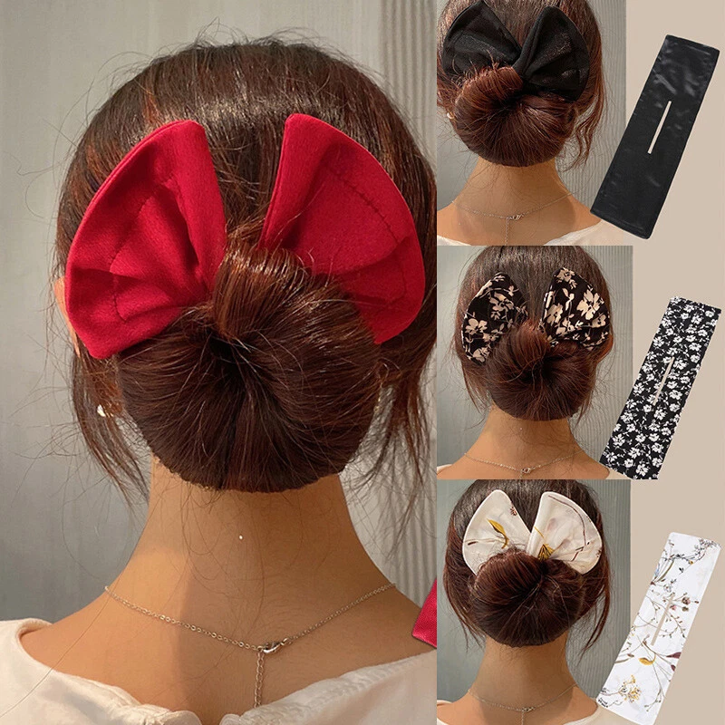 Hair Accessories Ribbon, Donut Hair Accessories, Hair Ribbon Women