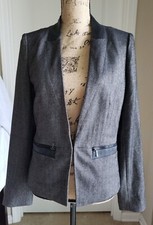 Banana Republic Herringbone Jacket Blazer NEW size 8 MSRP 119 NWT
