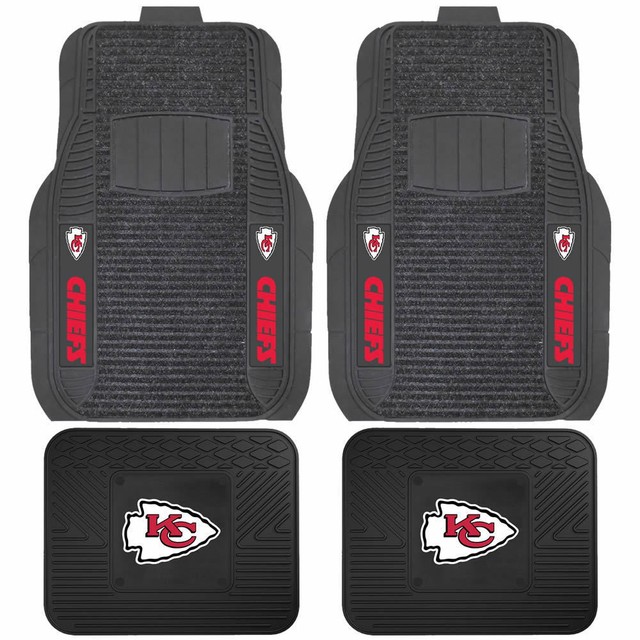 Kansas City Chiefs Deluxe Auto Floor Mats Car, Truck, SUV eBay