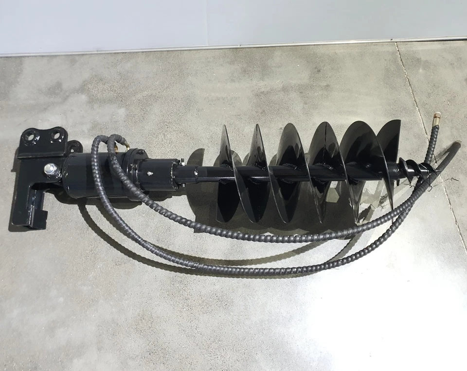 Accesorio de taladro hidráulico 12EX-AGR AGT mini excavadora poste taladro de orificio 1-1,5 toneladas Foto 3 de 4