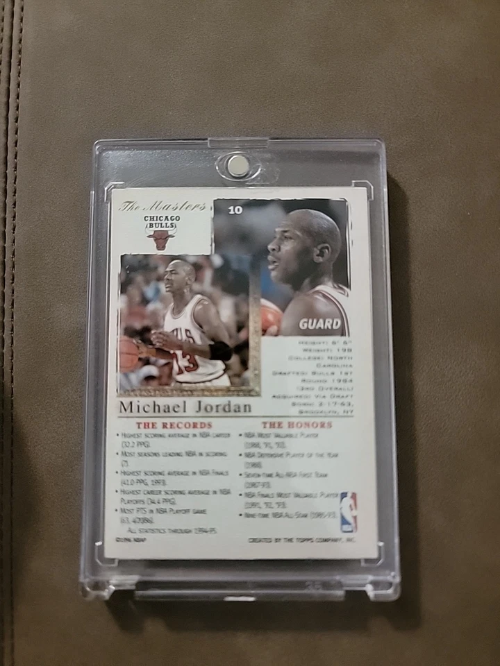 Michael Jordan 1995-96 Topps - Image 2 of 2