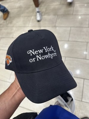 New York Or Nowhere Knicks Black Hat