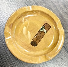 Hart Road Pottery Formerly Eldreth Pottery Custom Cigar Ashtray 6"