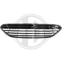 KüHlergrill KüHlergitter Chrom Schwarz FüR Ford Fiesta VI
