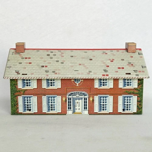 Vintage Marx Tin Litho Civil War Battle Play Set Brick Mansion