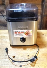Cuisinart CIM-60 Ice Cream Maker Motor 2 Qt Yogurt Sorbet Machine - No Bowl