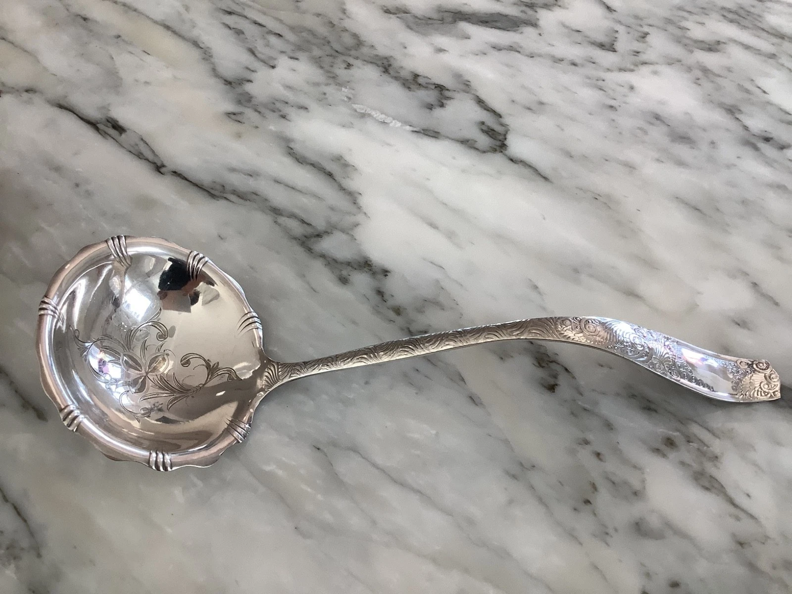 Eudora Silverplate Large Ladle (by Towle??)