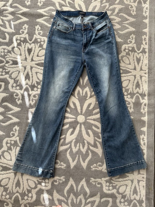 Judy  Blue Jeans Wide Leg Jeans Size 14 W