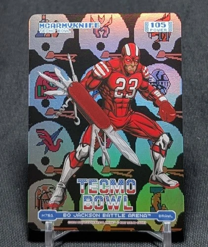MCARMYKNIFE Helmets Battlefoil 2026 Bo Jackson Battle Arena TECMO BOWL H761 49er