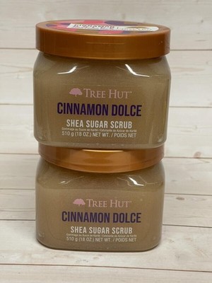 Tree Hut Cinnamon Dolce Shea Sugar Body Scrub 18oz x2
