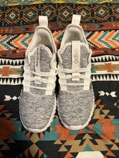 adidas Kaptir Flow Athletic Women's Sneakers White/Gray, Size 8.5