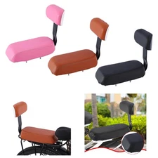 Bicycle Rear Seat Cushion with Backrest Premium Direct Replaces Comfortable