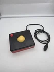VINTAGE WICO COMMAND CONTROL TRACKBALL - ATARI / COMMODORE RETRO GAMING